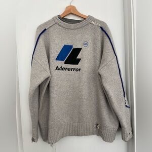 ADER ERROR x ZARA Unisex Oversized Wool Sweater